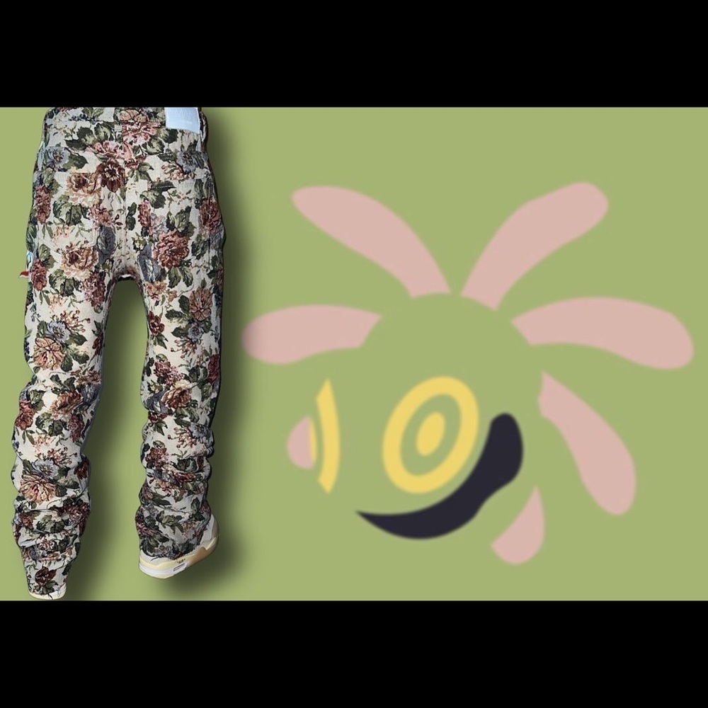 Stacked Mens Pants